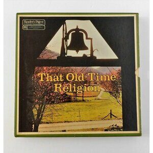 That Old-Time Religion 6 Vinyl LPs 1975 Inspirational Boxed Set Reader's Digest